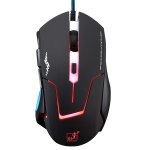 Chasing leopard t7 usb 6 touches 2400 dpi rtroclairage rglable  trois vitesses souris de jeu optique ...