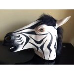 Tte de cheval populaire populaire masque de zbre mulsion mascarade masque pour hommes et femmes