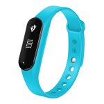 Chigu c6 0, 69 pouce oled bracelet bluetooth � �cran tactile, moniteur de fr�quence cardiaque de soutien ...
