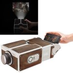 Cin�ma portatif de projecteur de t�l�phone portable de carton 2. 0 / diy t�l�phone portable