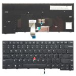 Clavier d ordinateur portable anglais version us avec btons de pointage pour lenovo thinkpad e470 / ...