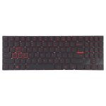 Clavier version us avec r�tro�clairage pour lenovo y520 red word