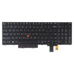 Clavier version us avec rtroclairage et pointage pour lenovo thinkpad t570 t580