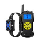 Collier de dressage de chien de choc tanche avec bouchon d'corce de pulvrisation tlcommand de 800 ...