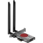 Comfast be200max 8774mbps wifi7 carte réseau bluetooth 5. 4 récepteur wifi pcie tri - bande Comfast be200max 8774mbps wifi7 carte réseau bluetooth 5. 4 récepteur wifi pcie tri - bande
