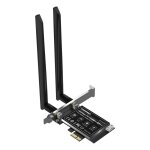 Comfast cf - ax180 1800mbps pci - e bluetooth 5. 2 carte rseau sans fil wifi 6 sans dissipateur de chaleur ...