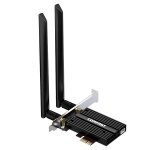 Comfast cf - ax181 pro 3000mbps tri - band + bluetooth 5. 2 carte r�seau sans fil pci - e pci - e avec ...