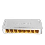 Commutateur de bureau ethernet mini 8 ports 10 / 100 / 1000mbps