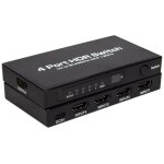 Commutateur hdmi 2. 1 8k 60 hz q8 - 4 avec tlcommande, adaptateur 4x1 pour home cinma et jeux vido, ...