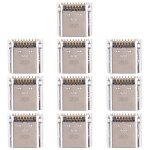 Connecteur de 10 ports de charge pcs pour galaxy tab 4 7. 0 3g / t231