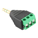 Connecteur audio stro de connecteur mle de 3 mm de ple de 3 mm de 3 mm