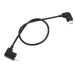 Connecteur de c�ble de donn�es de conversion micro usb vers usb - c / type - c 30 cm pour t�l�commande ...