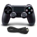 Contrôleur de jeu câblé dualshock 4 pour sony ps4 (noir) Contrôleur de jeu câblé dualshock 4 pour sony ps4 (noir)