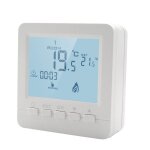 Contrleur de temprature de thermostat de chaudire mural programmable hy02b05 - 2bw