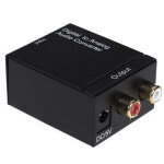 Convertisseur audio numrique vers analogique (noir)