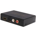 Convertisseur hdmi vers hdmi + audio (spdif + r / l) () (noir)