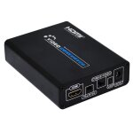 Convertisseur hdmi vers composite / av convertisseur vido rca adaptateur cvbs / l / r