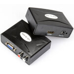Convertisseur hdmi vers vga avec audio (fy1322) (noir)
