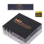 Convertisseur vidéo hdmi vers cvbs / av (noir) Convertisseur vidéo hdmi vers cvbs / av (noir)