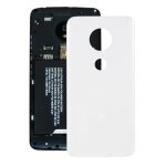 Coque arrire de batterie pour motorola moto g7 (blanc)