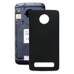 Coque arrire de batterie pour motorola moto z3 play (noir)
