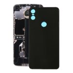 Coque arrire de batterie pour motorola one (p30 play) (noir)