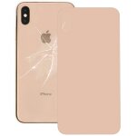 Coque arrière batterie verre pour iphone xs max (or) Coque arrière batterie verre pour iphone xs max (or)