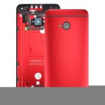 Coque arrire pour htc one m7 / 801e (rouge)