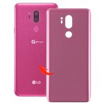 Coque arrire pour lg g7 thinq (rouge)