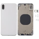 Coque arri�re avec objectif pour appareil photo, plateau de carte sim et touches lat�rales pour iphone ...