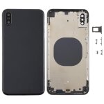 Coque arri�re avec objectif pour appareil photo, plateau de carte sim et touches lat�rales pour iphone ...