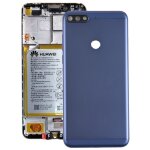 Coque arri�re avec touches lat�rales pour huawei honor play 7c (bleu)