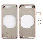Coque arri�re transparente avec objectif d appareil photo, plateau de carte sim et touches lat�rales ...