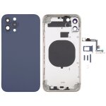 Coque arri�re avec aspect imitation ip15 pro pour iphone 11 (bleu)