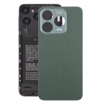 Coque arrire de batterie en cuir avec adhsif pour zte blade v70