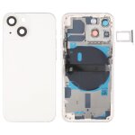 Coque arri�re de batterie pour iphone 13 mini avec touches lat�rales et plateau de carte et c�ble flexible ...