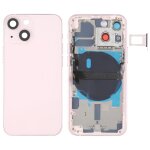 Coque arri�re de batterie pour iphone 13 mini avec touches lat�rales et plateau de carte et c�ble flexible ...