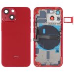 Coque arri�re de batterie pour iphone 13 mini avec touches lat�rales et plateau de carte et c�ble flexible ...