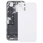 Pour la coque arri�re de la batterie de l'iphone 14 plus (argent)