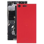Coque arri�re de batterie d'origine avec objectif d'appareil photo pour sony xperia xz premium (rouge) ...