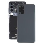 Coque arrire de batterie pour samsung galaxy s20 + avec cache d'objectif d'appareil photo (gris)