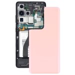 Coque arrire de batterie pour samsung galaxy s21 ultra 5g (rose)