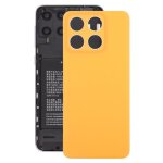 Coque arrire en plastique avec cache d'objectif d'appareil photo pour zte blade a55 z2450 (orange)
