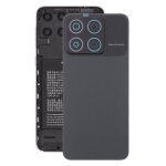 Coque arrire en plastique avec cache d'objectif pour zte blade a35 z2453 (noir)