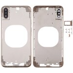 Coque arrire transparente avec objectif de camra, plateau de carte sim et touches latrales pour iphone ...