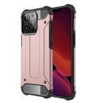 Coque combin�e magic armor tpu + pc pour iphone 13 pro (rose gold)