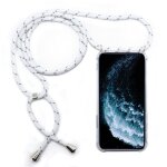 Coque pour tlphone portable trasparent tpu  quatre coins et anti - chute avec cordon pour iphone 11 ...