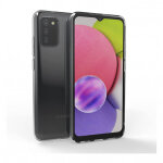 Coque silicone pour samsung galaxy a03s (0. 5mm, transparent) - compatible - bulk