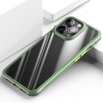 Coque tpu + pc airbag series airbag tpu + pour iphone 13 pro (vert)