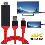 Cordon convertisseur numérique vidéo usb 3. 1 type - c vers hdmi mhl 4k hd pour téléphone android pour ... Cordon convertisseur numérique vidéo usb 3. 1 type - c vers hdmi mhl 4k hd pour téléphone android pour ...